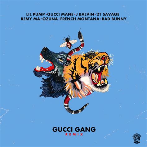 letra de gucci gang en español|Gucci Gang (Spanish Remix) (feat. Bad Bunny, J .